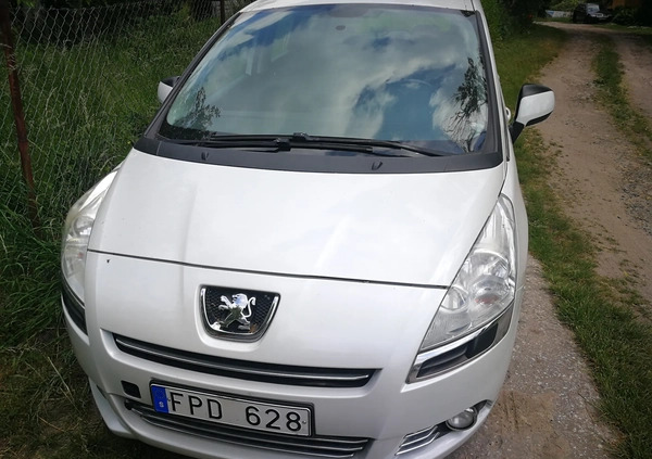 Peugeot 5008 cena 23700 przebieg: 199000, rok produkcji 2011 z Lublin małe 121